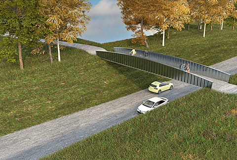 New Lightweight Concept for Pedestrian and Bicycle Bridges | BORGA