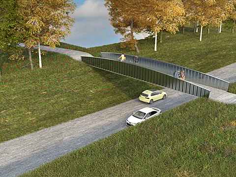 New Lightweight Concept for Pedestrian and Bicycle Bridges | BORGA