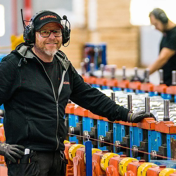 We manufacture all the bearing components in our own factories | BORGA
