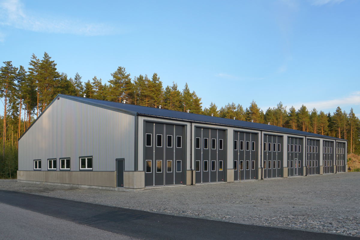 Steel buildings for logistics - BORGA